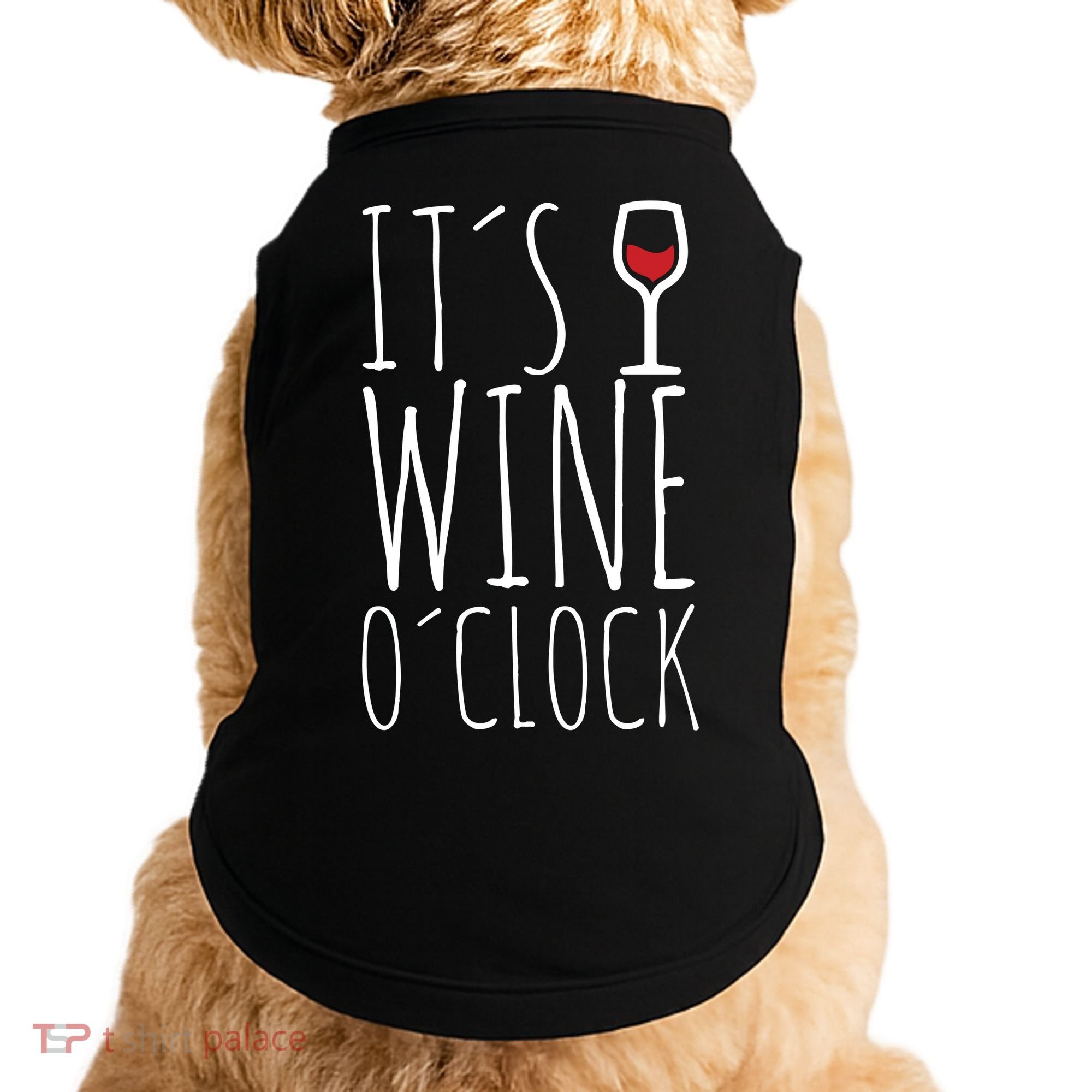 It's Wine O'Clock Doggie Tank
