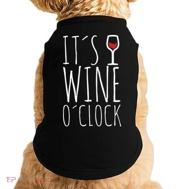 It's Wine O'Clock Doggie Tank