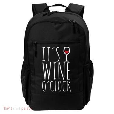 It's Wine O'Clock Backpack