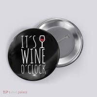 It's Wine O'Clock Button thumb 0
