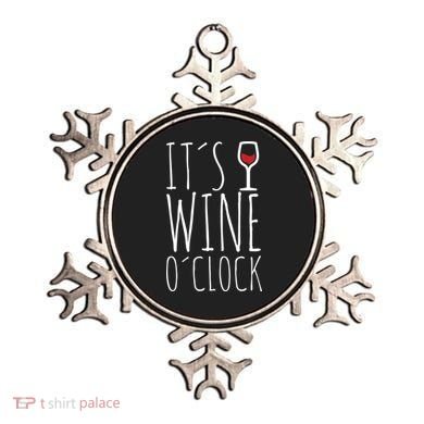 It's Wine O'Clock Ornament