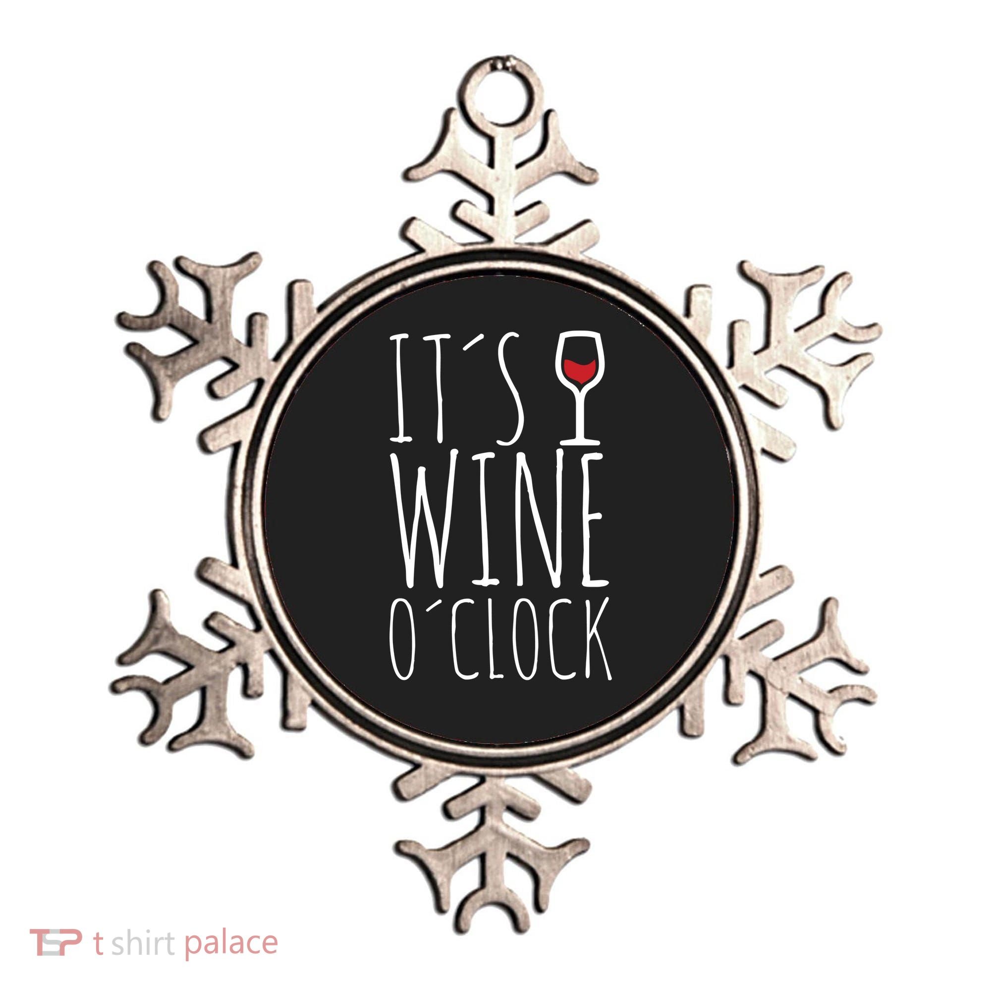 It's Wine O'Clock Ornament