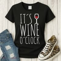 It's Wine O'Clock Women's T-Shirt thumb 3