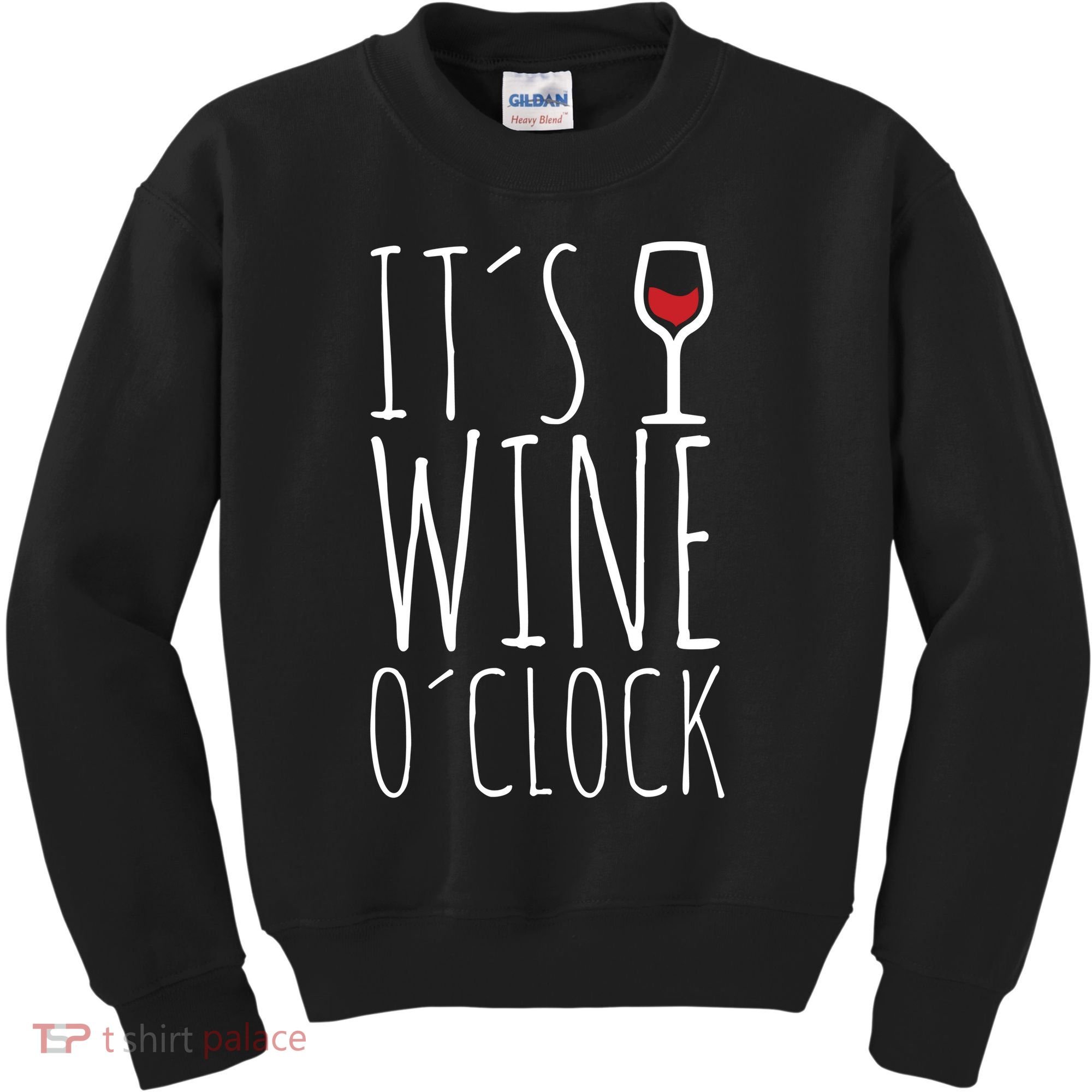 It's Wine O'Clock Kids Sweatshirt