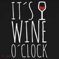 It's Wine O'Clock Kids T-Shirt thumb 4