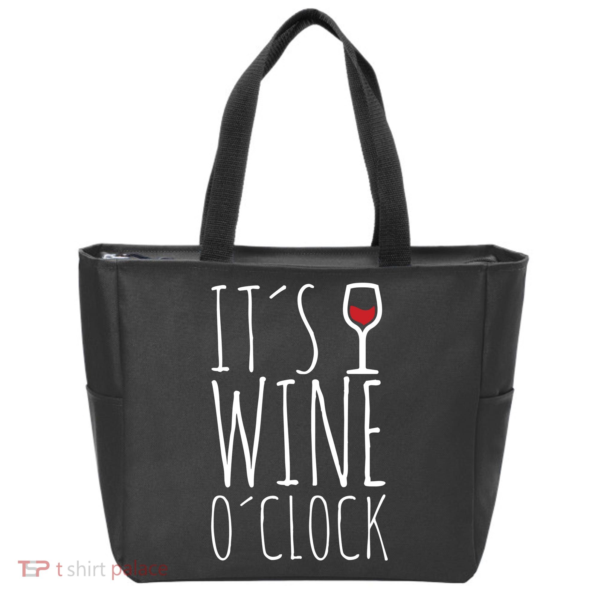 It's Wine O'Clock Tote Bag