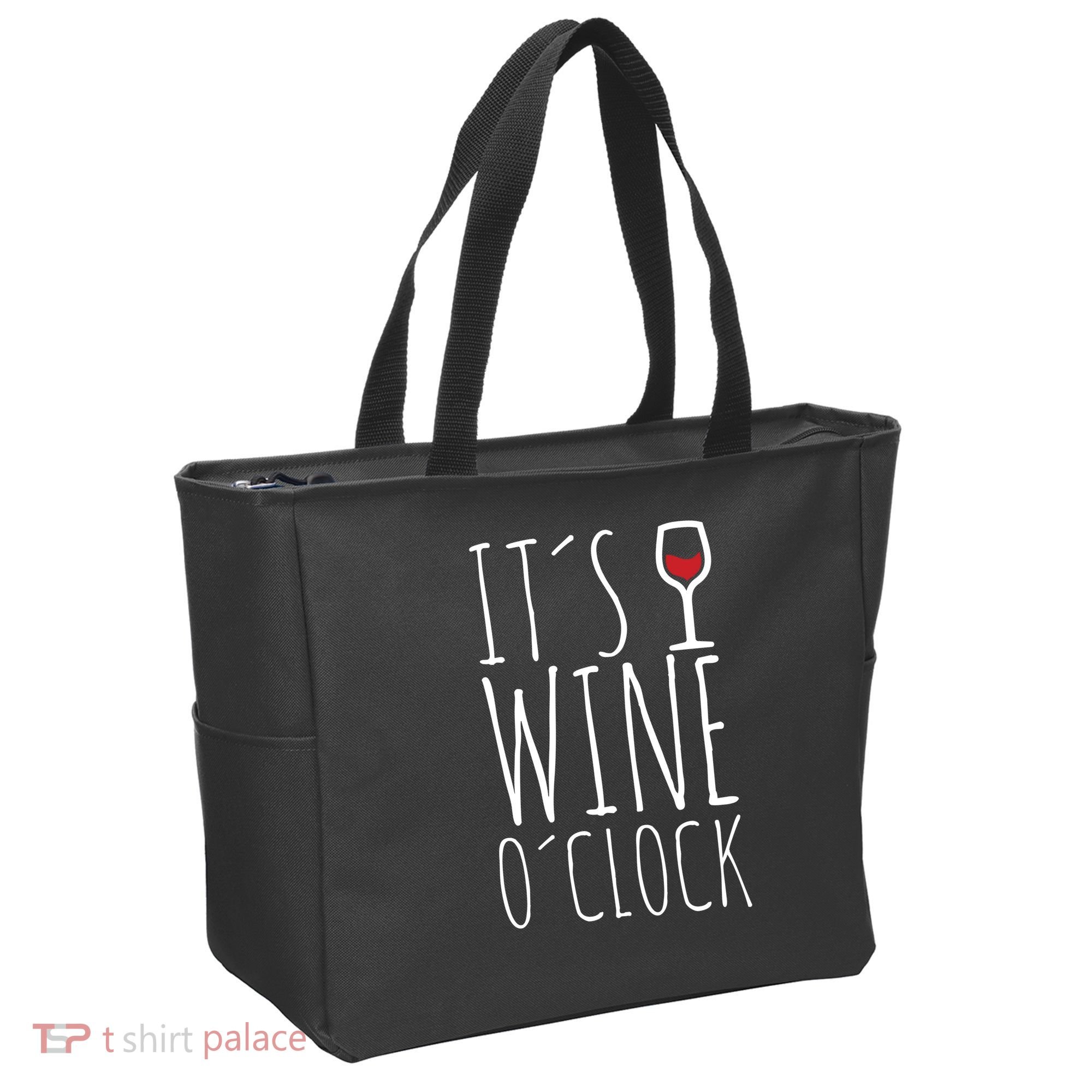 It's Wine O'Clock Tote Bag