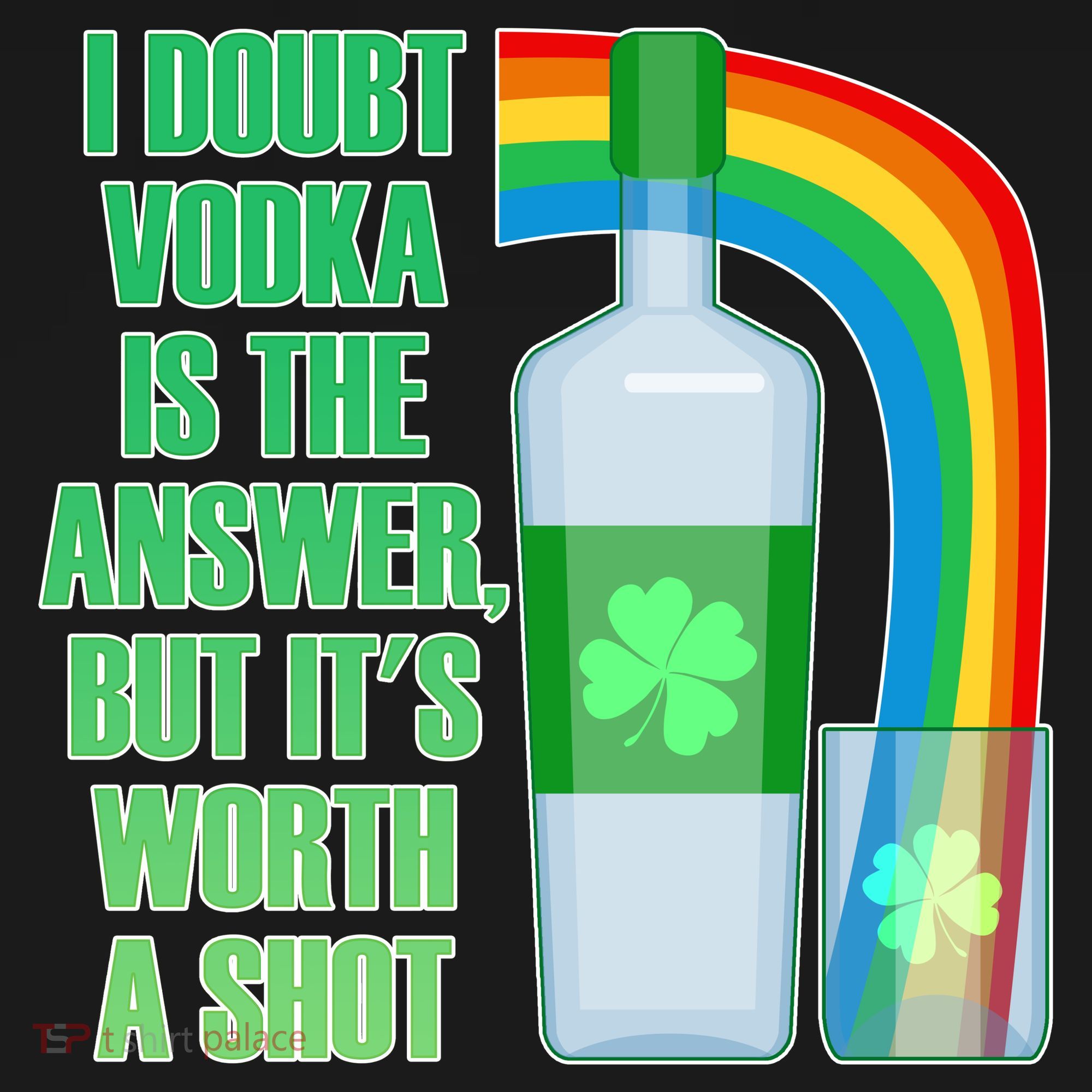 It's Worth a Shot of Vodka Mousepad
