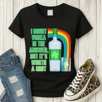 It's Worth a Shot of Vodka Women's T-Shirt thumb 3
