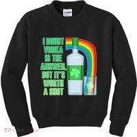 It's Worth a Shot of Vodka Kids Sweatshirt thumb 0