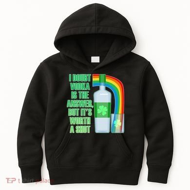 It's Worth a Shot of Vodka Kids Hoodie
