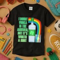 It's Worth a Shot of Vodka Kids T-Shirt thumb 3