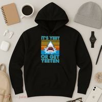 It's Yeet or Get Yeeten Shark Attack Hoodie thumb 3