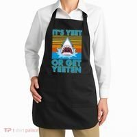 It's Yeet or Get Yeeten Shark Attack Apron thumb 2