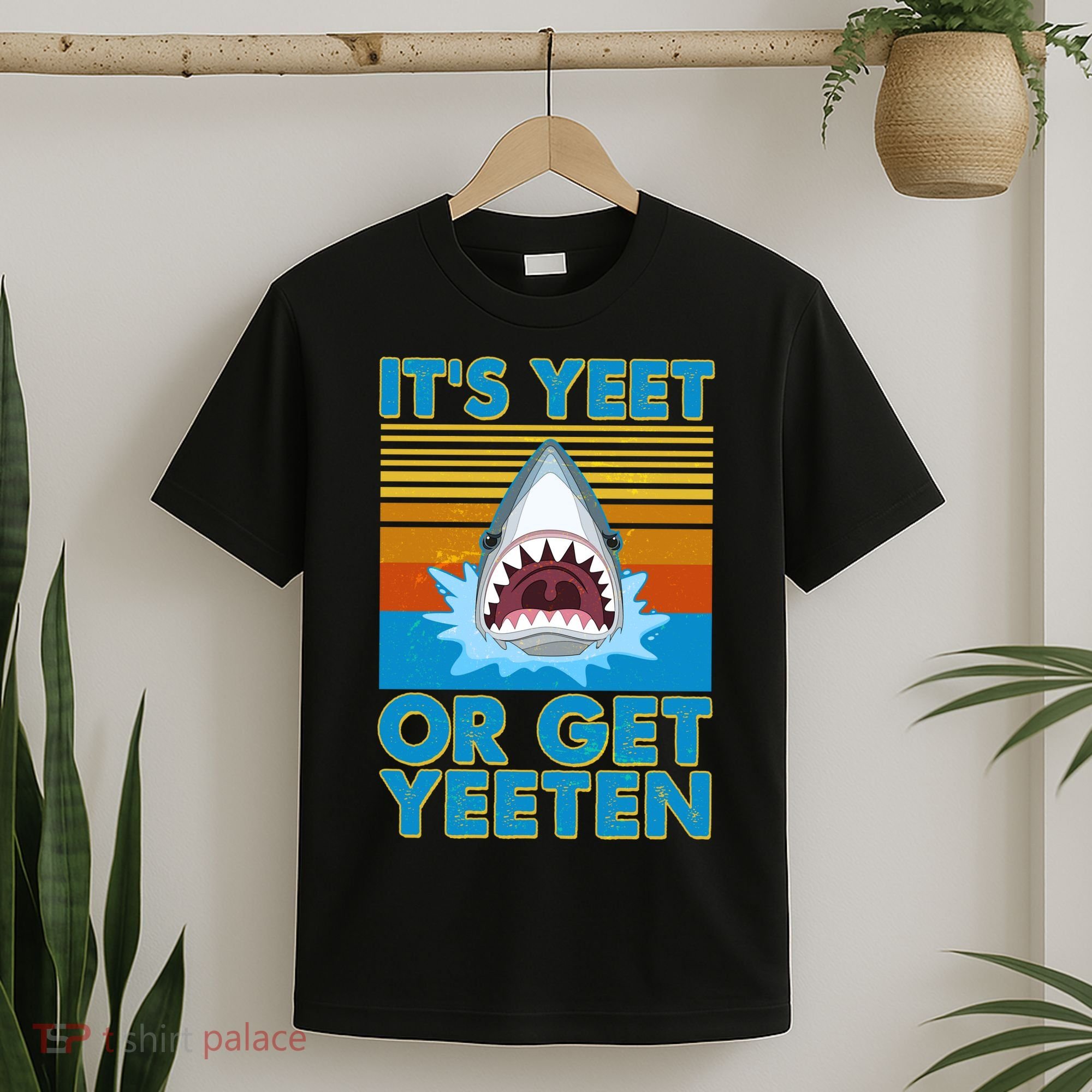 It's Yeet or Get Yeeten Shark Attack T-Shirt