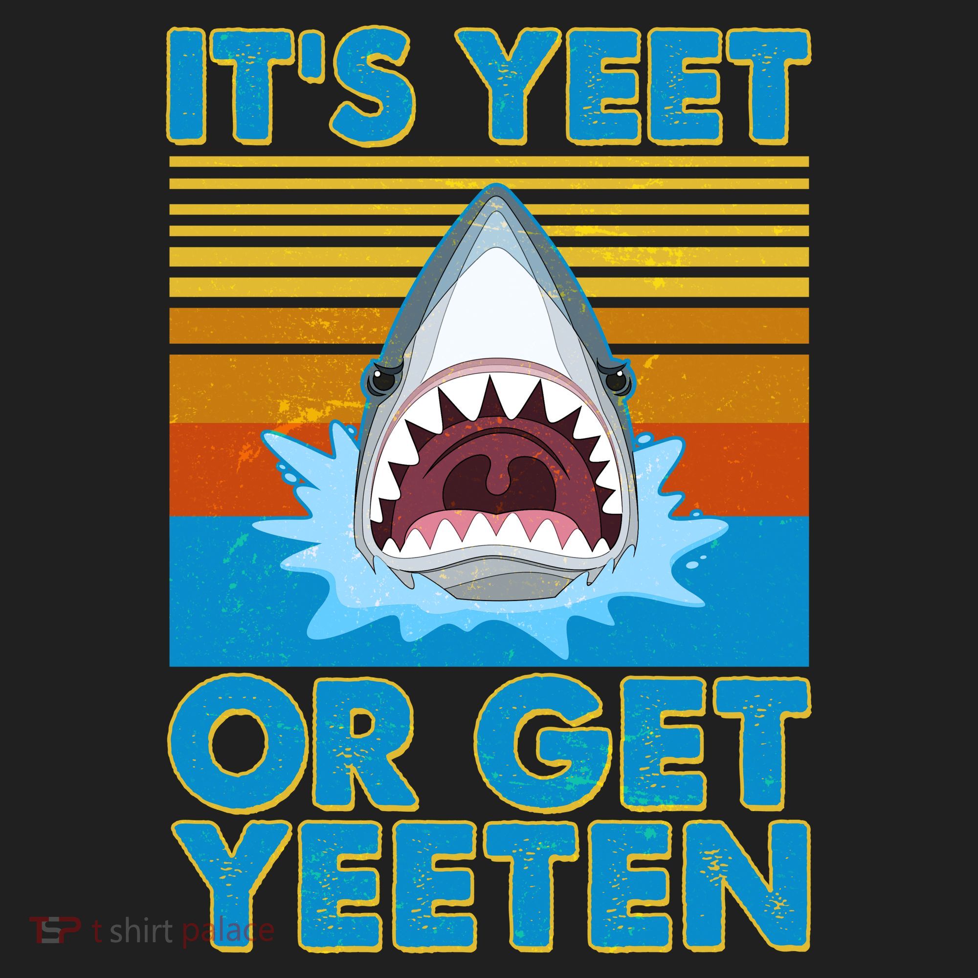 It's Yeet or Get Yeeten Shark Attack Beanie