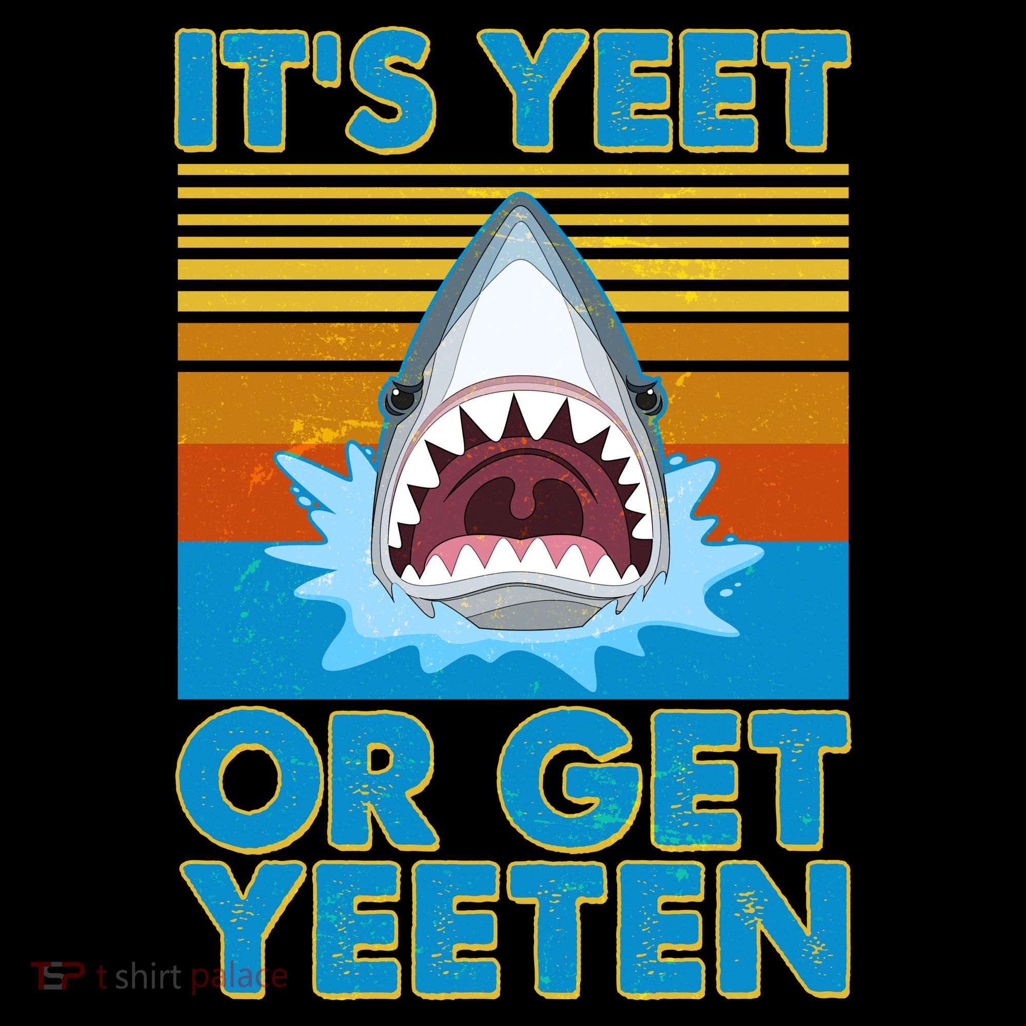 It's Yeet or Get Yeeten Shark Attack Ornament