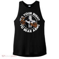 It's Your Right To Bear Arms Ladies PosiCharge Tri-Blend Wicking Tank thumb 0
