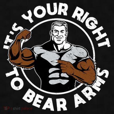 It's Your Right To Bear Arms Ladies PosiCharge Tri-Blend Wicking Tank