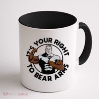 It's Your Right To Bear Arms Coffee Mug thumb 1
