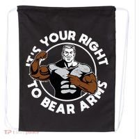 It's Your Right To Bear Arms Drawstring Bag thumb 0