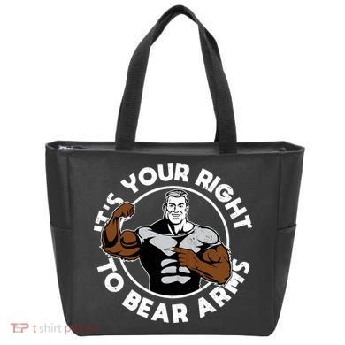 It's Your Right To Bear Arms Tote Bag