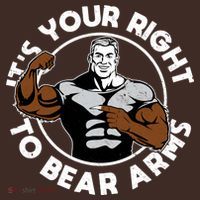 It's Your Right To Bear Arms Coaster thumb 2