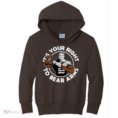It's Your Right To Bear Arms Kids Hoodie
