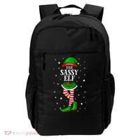 Im The Sassy Elf Matching Christmas Backpack thumb 0