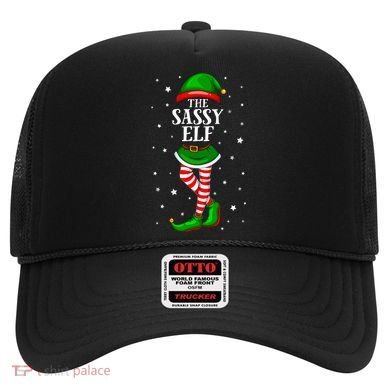 Im The Sassy Elf Matching Christmas Hat