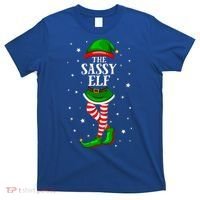 Im The Sassy Elf Matching Christmas T-Shirt thumb 0