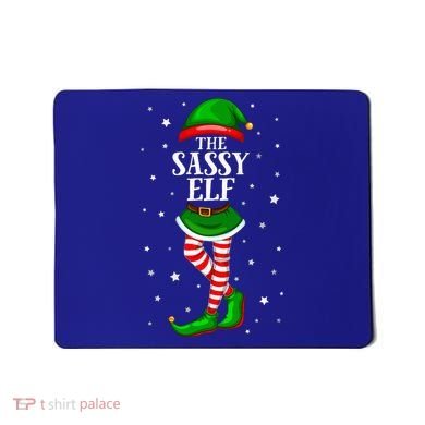 Im The Sassy Elf Matching Christmas Mousepad