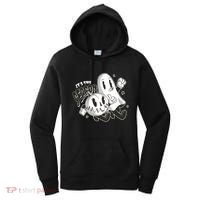 It's The Season Halloween Ghost And Pumpkin Women's Hoodie thumb 0