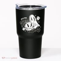 It's The Season Halloween Ghost And Pumpkin Tumbler thumb 0