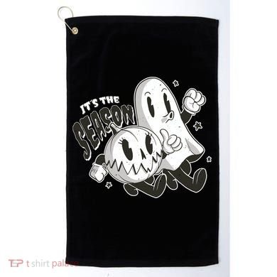 It's The Season Halloween Ghost And Pumpkin Golf Towel