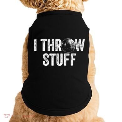 I Throw Stuff Shot Put Athlete Throwing Doggie Tank