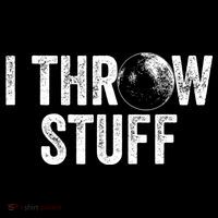 I Throw Stuff Shot Put Athlete Throwing Women's Hoodie thumb 2