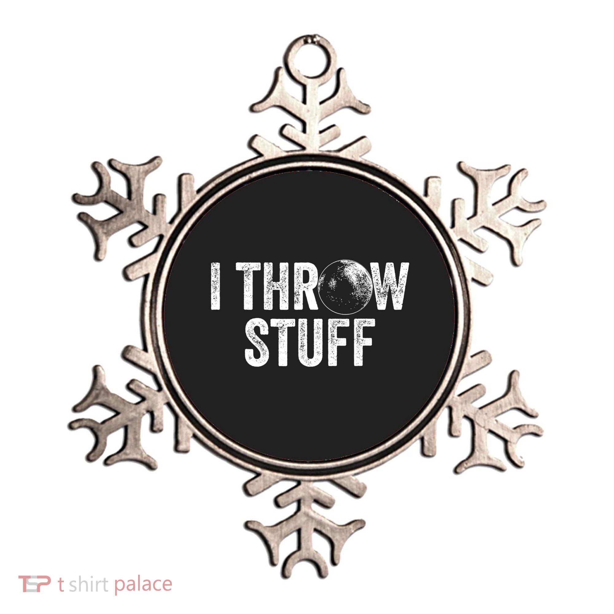 I Throw Stuff Shot Put Athlete Throwing Ornament