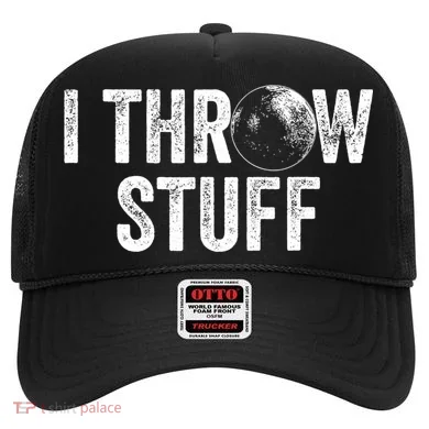 I Throw Stuff Shot Put Athlete Throwing Hat