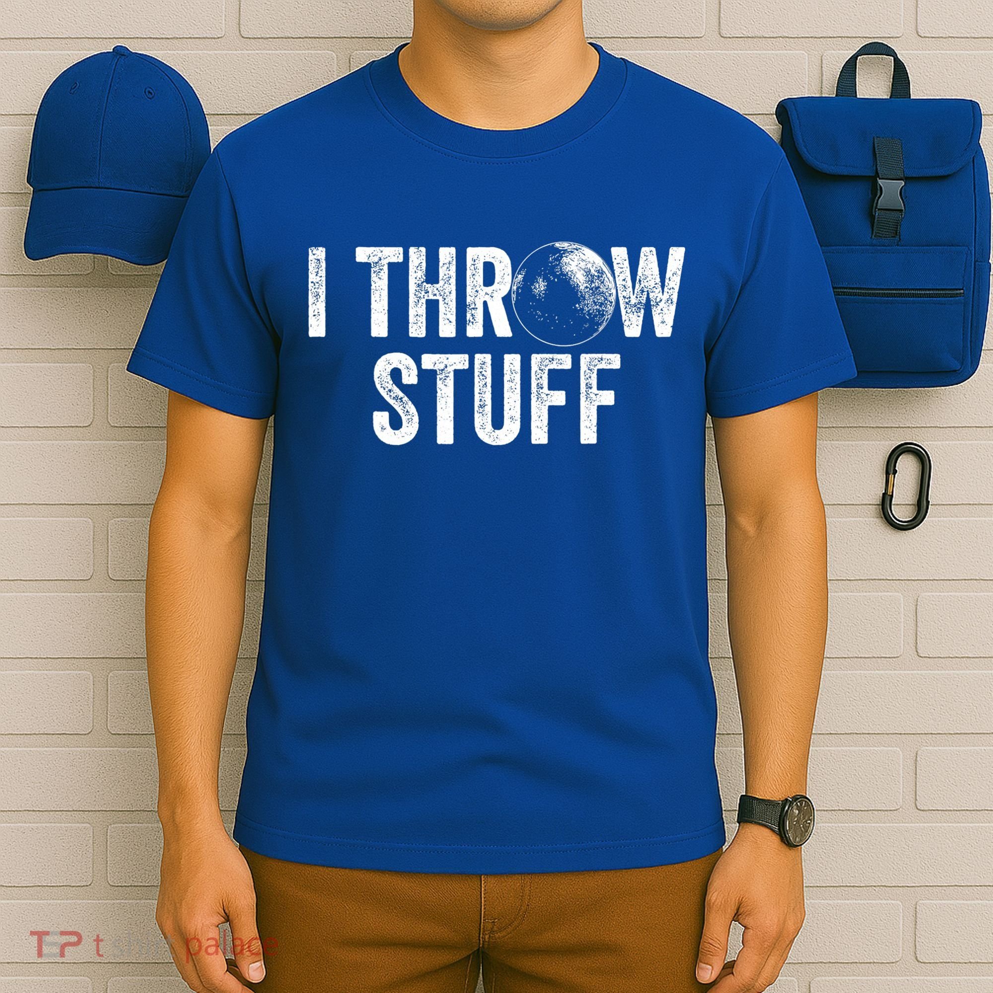 I Throw Stuff Shot Put Athlete Throwing T-Shirt