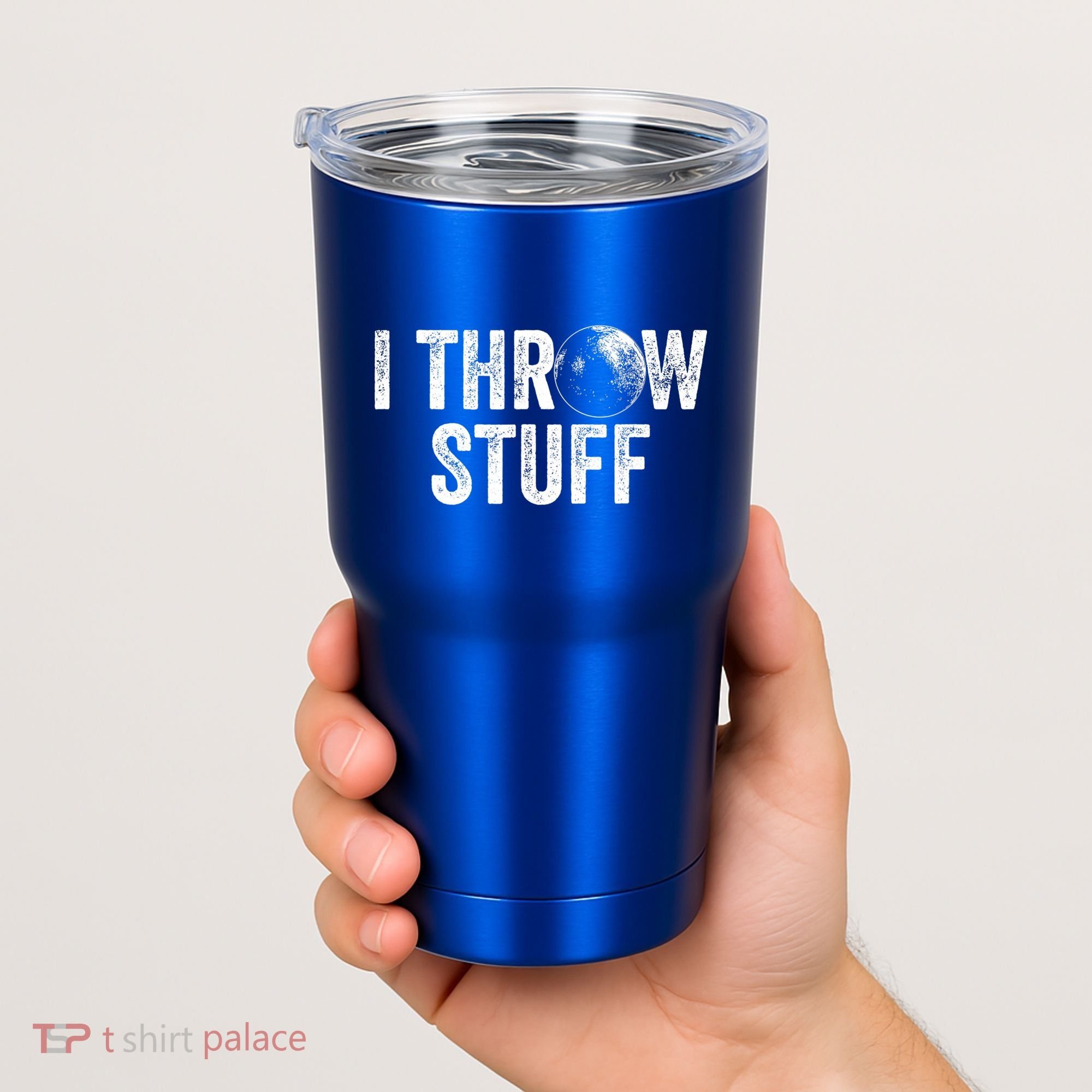 I Throw Stuff Shot Put Athlete Throwing Tumbler