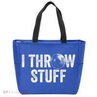 I Throw Stuff Shot Put Athlete Throwing Tote Bag thumb 0