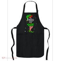 Im The Sassy Elf Matching Christmas Costume Apron thumb 0