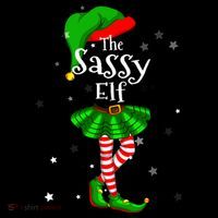 Im The Sassy Elf Matching Christmas Costume Coffee Mug thumb 5