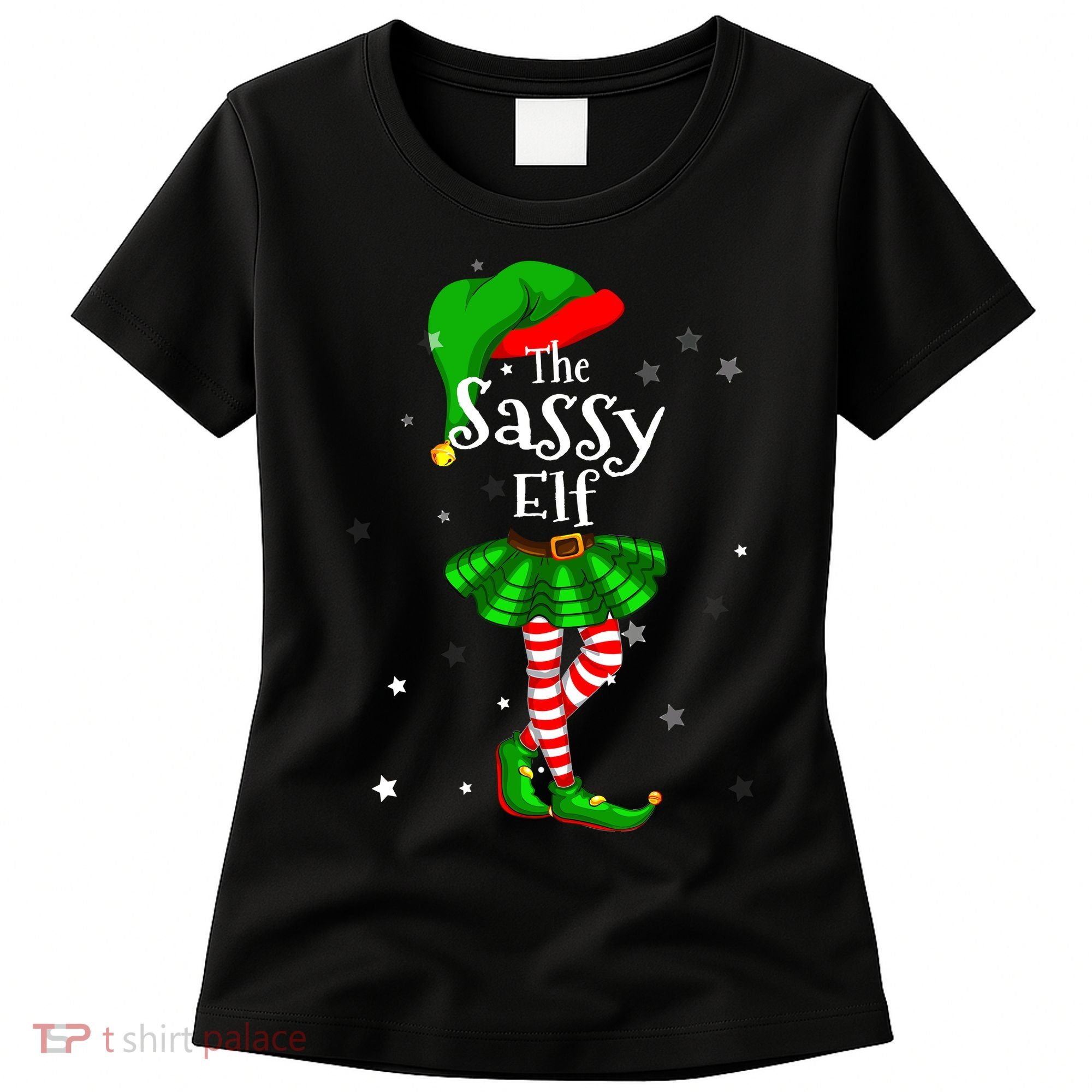 Im The Sassy Elf Matching Christmas Costume Women's T-Shirt