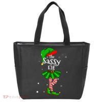 Im The Sassy Elf Matching Christmas Costume Tote Bag thumb 0
