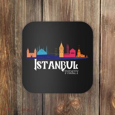 Istanbul Turkey Souvenir Coaster