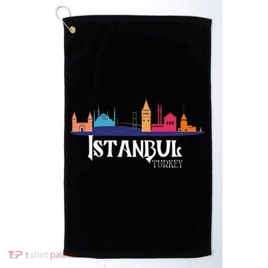 Istanbul Turkey Souvenir Golf Towel