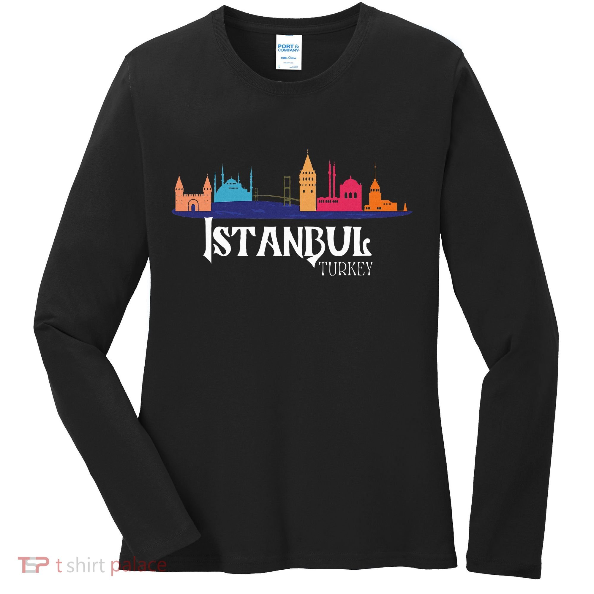 Istanbul Turkey Souvenir Women's Long Sleeve Shirt