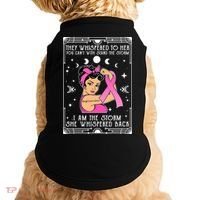 I'm The Storm Strong Womens Survivor Funny Breast Cancer Doggie Tank thumb 0